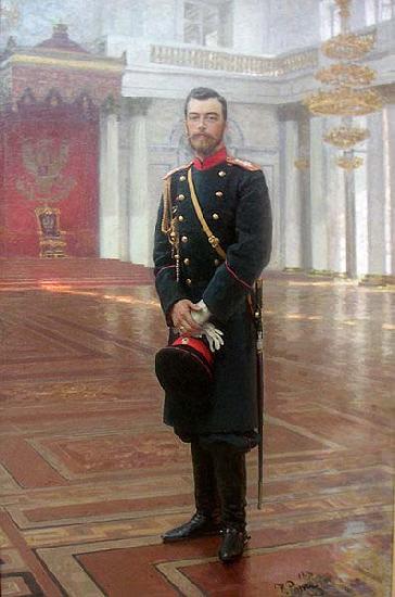 Ilya Repin Emperor Nicholas II oil painting picture